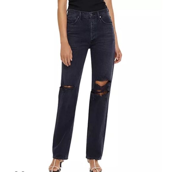 Agolde Lana Straight Jean Size 23 - Picture 1 of 6